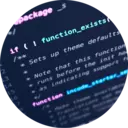 Imagen relacionado a computadora mostrando código de programación